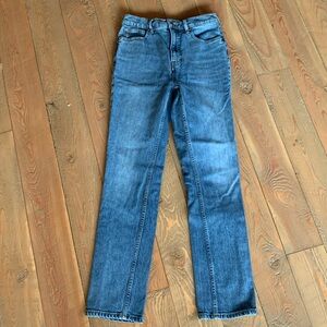 Everlane The Way-High Slim straight jeans, organic cotton, size 26R/31”, EUC